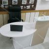 Quầy Lễ Tân Lệch Sơn QLTL S12